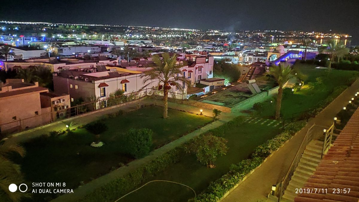 Appartamenti Sharm el Sheikh Mar Rosso. Vista panoramica da Genena City.